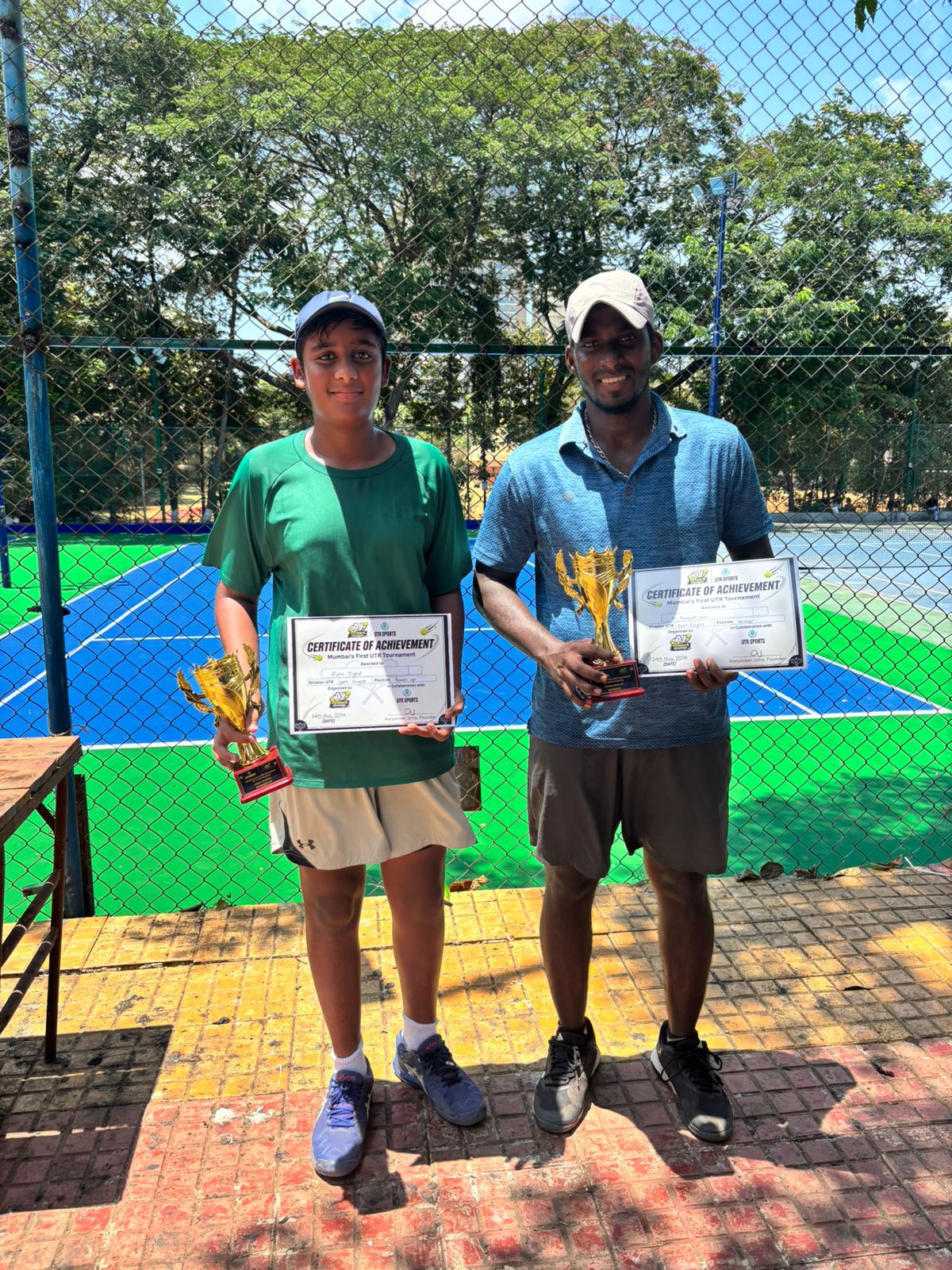 Mumbai's First UTR Tournament — Open Singles
